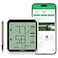 VIVOSUN AeroLab THB1S Wireless Bluetooth Hygrometer Thermometer Indoor VPD Digital Temp Humidity Meter LCD Smart App Control Alert Data Storage Dual Channels with Sensor Probe Battery Included