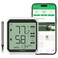 VIVOSUN AeroLab THB1S Wireless Bluetooth Hygrometer Thermometer Indoor VPD Digital Temp Humidity Meter LCD Smart App Control Alert Data Storage Dual Channels with Sensor Probe Battery Included