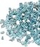 GASPRO 10 lbs Fire Glass for Propane Fire Pit 12Inch Reflective Fireplace Glass Rocks for Fire Pit Table Caribbean Blue