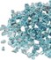 GASPRO 20 lbs Fire Glass for Propane Fire Pit 12Inch Reflective Fireplace Glass Rocks for Fire Pit Table Caribbean Blue