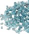 GASPRO 20 lbs Fire Glass for Propane Fire Pit 12Inch Reflective Fireplace Glass Rocks for Fire Pit Table Caribbean Blue