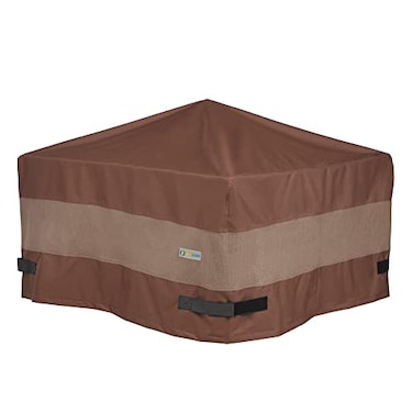 Duck Covers DUCKCOVERS Ultimate Waterproof 32 Inch Square Fire Pit Cover Patio Furniture Covers