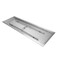 Stanbroil 24 x 8 Inch Rectangular Dropin Fire Pit Pan with HBurner Gas Fire Pit Insert for DIY Fire Table 304 SS 90000 BTU Max