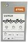 Stihl 26RS 74 Chainsaw Chain Rapid Super 18 Bar 325 Pitch 063 Guage