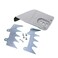 QHALEN Bar Sprocket Clutch Cover Bumper Spike InnerOuter for Stihl MS440 MS460 MS650 MS660 046 064 066 Chainsaw