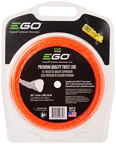 EGO PowerEGO POWER 50M 24mm Premium Quality Twist Line for String Trimmer Models ST1500SFSF AL2450S