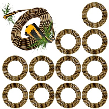 Chway 080 DWO1DT802 PreCut Replacement String Timmer Lines Compatible with DEWALT Weed Eater Square Twisted Weed Wacker String 14ft Per Roll Heavy Duty String 12 Rolls Total Length 168 ft