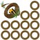 Chway 080 DWO1DT802 PreCut Replacement String Timmer Lines Compatible with DEWALT Weed Eater Square Twisted Weed Wacker String 14ft Per Roll Heavy Duty String 12 Rolls Total Length 168 ft