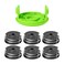 Greenworks 0065 Dual Line AutoFeed String Trimmer Spools 6Pack Replacement Spool Cover