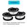 BLACKDECKER BLACKDECKER Weed Eater String Genuine OEM Authentic Trimmer Line 3Pack 30Feet of Replacement Spool 0065Inch Diameter AF1003ZP