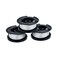 BLACKDECKER BLACKDECKER Weed Eater String Genuine OEM Authentic Trimmer Line 3Pack 30Feet of Replacement Spool 0065Inch Diameter AF1003ZP