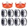 Hechuang 10 Pack Weed Eater Spool Spool Replacement for BlackDecker AF100 String Trimmers30ft 0065 Line String Trimmer Replacement Spool 8 Replacement Spool 2 Trimmer Cap 2 Pack Spring