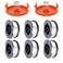 Hechuang AF100 Weed Eater Spool 62 Pack 30ft 0065 Line String Trimmer Replacement Spool for BlackDecker AF100 String Trimmers 6 Replacement Spool 2 Trimmer Cap 2 Pack Spring