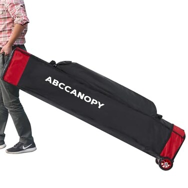ABCCANOPY Universal 10X10 Pop up Canopy Tent Roller Bag Black