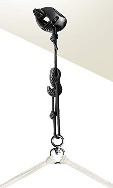 LA SIESTA CasaMount Black Multipurpose Suspension Set for Hammocks Swing Chairs