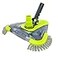 Sepetrel Upgrade Pool Vacuum Head with Side Brush Universal Rotatable Hose AdapterWeighted Triangular ShapeSafe for Vinyl Liner Pool