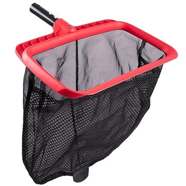 urchindj Pool Skimmer Net Upgraded Pool Net Skimmer with DoubleLayer Netting Bag Larger Capacity Pool Nets for Cleaning Finest Debris Thickened Frame Pool Leaf Net Reinforced with Grid Structure