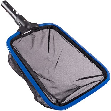 POOLAZA Ultra Fine Mesh Pool Skimmer Net with Aluminum Frame Aluminum Pool Net for Cleaning Efficiently Durable Pool Skimmer Net Fine Mesh Ideal for Fine Debris Removal Fine Mesh Pool Net Skimmer
