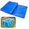 codree 11 x 78 Ft Swimming Pool Ground Cloths Rectangular Waterproof PE Swimming Pool Liner Pad for Protect Above Ground Pool Prevents Punctures Pool Tarp
