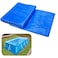 codree 11 x 78 Ft Swimming Pool Ground Cloths Rectangular Waterproof PE Swimming Pool Liner Pad for Protect Above Ground Pool Prevents Punctures Pool Tarp
