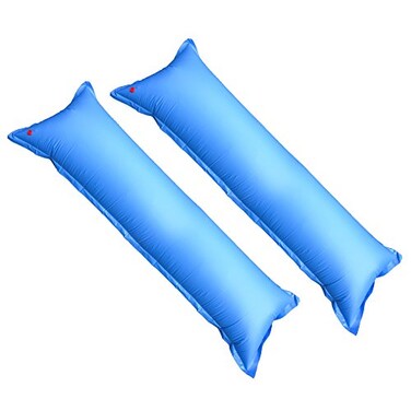 Robelle 4 ft x 15 ft 2Pack Heavy Duty Pool Pillow for Winterizing Above Ground Pools 22 MM Thick Vinyl Reinforced Grommets Winter Pool Pillow