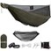 onewind 11ft Camping Hammock with Bugnet Portable Double Hammock with Mosquito Net Backpacking Hammock with Net Adjustable Ridgeline Tree Straps for Outdoor Hiking Backpacking OD Green