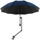 XLINGZA UPF 50 Beach Umbrella with Adjustable Universal Clamp