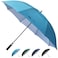 Prospo 62 Inch Extra Large Golf Umbrella Double Canopy Automatic Open Sun Rain Stick Umbrellas Windproof Waterproof Oversized Sky Blue