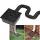 YOTODY Gutter Downspout ExtensionsCatch Basin Low Profile Downspout Extender No Deep Dig Catch Basin Flexible Pipe Extension to 51ft Protect House Foundation