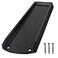 plusgutter Rain Gutter Downspout Splash Block Gutter Downspout Extensions for Water Drainage 24 Gutter Splash Guards Downspout Extender Fixable Down spout Drain Trays with PE Nails1 Pack Black