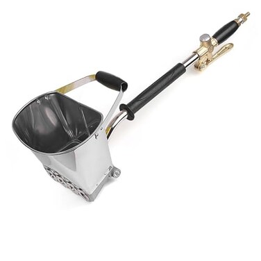 YoTmake Stucco Sprayer Mortar Spray Gun Concrete Stucco Plaster Sprayer with Ceilings Hopper for Wall Painting