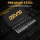LEXIVON Master Torx Bit and Socket Set Premium S2 Alloy CrV Steel 25Piece Bit Socket T8T60 ETorx E4E22 HeavyDuty Storage Case LX148