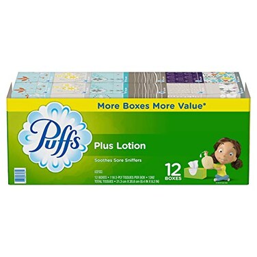 Puffs Plus Lotion Facial Tissue 1392 Count