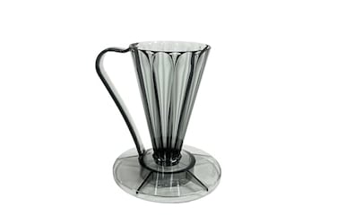 CAFEC PourOver Flower Dripper DEEP 27 Black FDD27CB