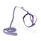 PetSafe Come with Me Kitty Harness and Bungee Leash Adjustable Lightweight Harness for Cats Medium Lilac
