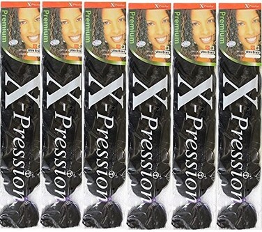x-pression Xpression Ultra Braid Pack of 64