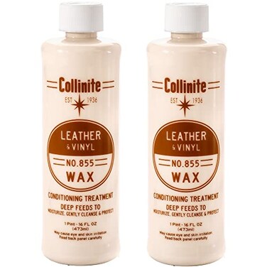 Collinite Leather Vinyl Wax 1 Pint 855 2 Pack