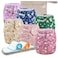 Wegreeco Cloth Diapers 6 Pack with Inserts Wet Bag Washable Reusable Diapers for Babies One Size Adjustable Chrysanthemum