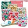 Wegreeco Cloth Diapers 6 Pack with Inserts Wet Bag Washable Reusable Diapers for Babies One Size Adjustable Chinese Rose