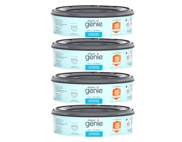 Playtex Diaper Genie Disposal System Refills 240 Count Pack of 4