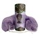 AFRIKI African Net Sponge Premium Authentic Exfoliating Body Scrubber Extra Long Stretch Bath Sponge for Shower Deep Exfoliating Washcloth for Smooth Skin 1 Pack Lilac
