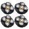 TGSBHIO Shaver Replacement Heads Compatible with Microtouch Titanium Head Shaver for Bald Men 4 Pack