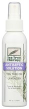 Tea Tree Therapy Antiseptic Solution Tea Tree Oil and Lavender 4 Fluid Ounce