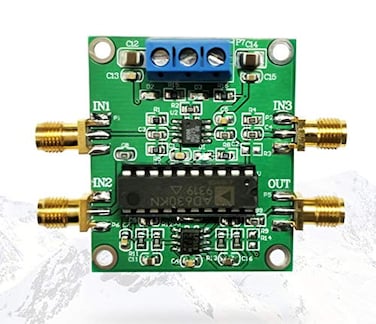 Taidacent Lockin Amplifier AD630 Module Minimum System Phase Sensitive Detection Weak Signal Conditioning Balanced Modulation