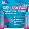 NatureWorks HydroMATE Electrolyte Powder Fruit Punch Hydration Packets Low Sugar 30 Count