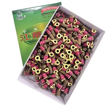 Minecook Kanghwa Mini Moxa Herb Stick Roll180 pcs per Box RedStrong