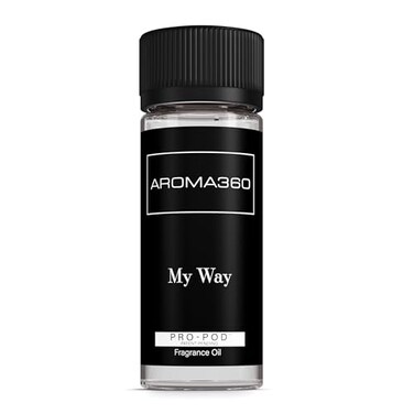 Aroma360 My Way ProPod Oil Blend Luxury Hotel Inspired Diffuser Scent Aromatherapy Scent Diffuser Oil Tuscan Leather Sandalwood and Iris 17 fl oz 50 mL