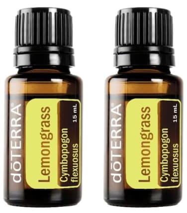 doTERRA Lemongrass Essential Oil 15 ml 2 Pack