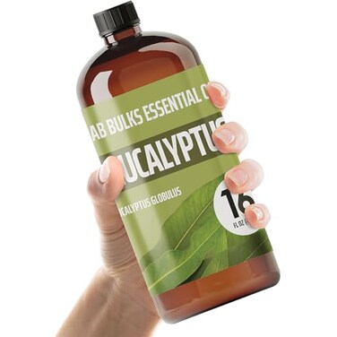 Lab Bulks Essential Oil Eucalyptus Essential Oil 16 oz 473 ml for Diffusers Home Care Candles Aromatherapy Candle Making