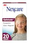 Nexcare Opticlude Eyepatch Regular Size Contoured for Fit Brown 20 Count Pack of 3